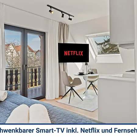 1-2 Personen - Parkplatz - Fahrradgarage - Zentrum - Kueche - Balkon - Wlan - Klima * Sankt Martin