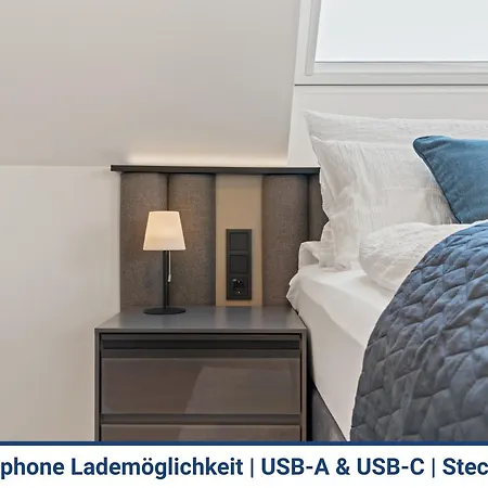 1-2 Personen - Parkplatz - Fahrradgarage - Zentrum - Kueche - Balkon - Wlan - Klima