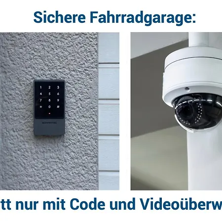 1-2 Personen - Parkplatz - Fahrradgarage - Zentrum - Kueche - Balkon - Wlan - Klima 圣马丁