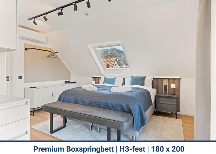 1-2 Personen - Parkplatz - Fahrradgarage - Zentrum - Kueche - Balkon - Wlan - Klima *