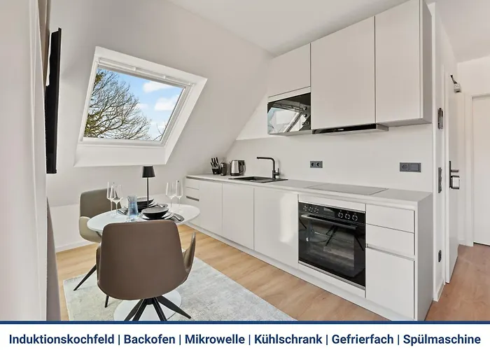 1-2 Personen - Parkplatz - Fahrradgarage - Zentrum - Kueche - Balkon - Wlan - Klima *